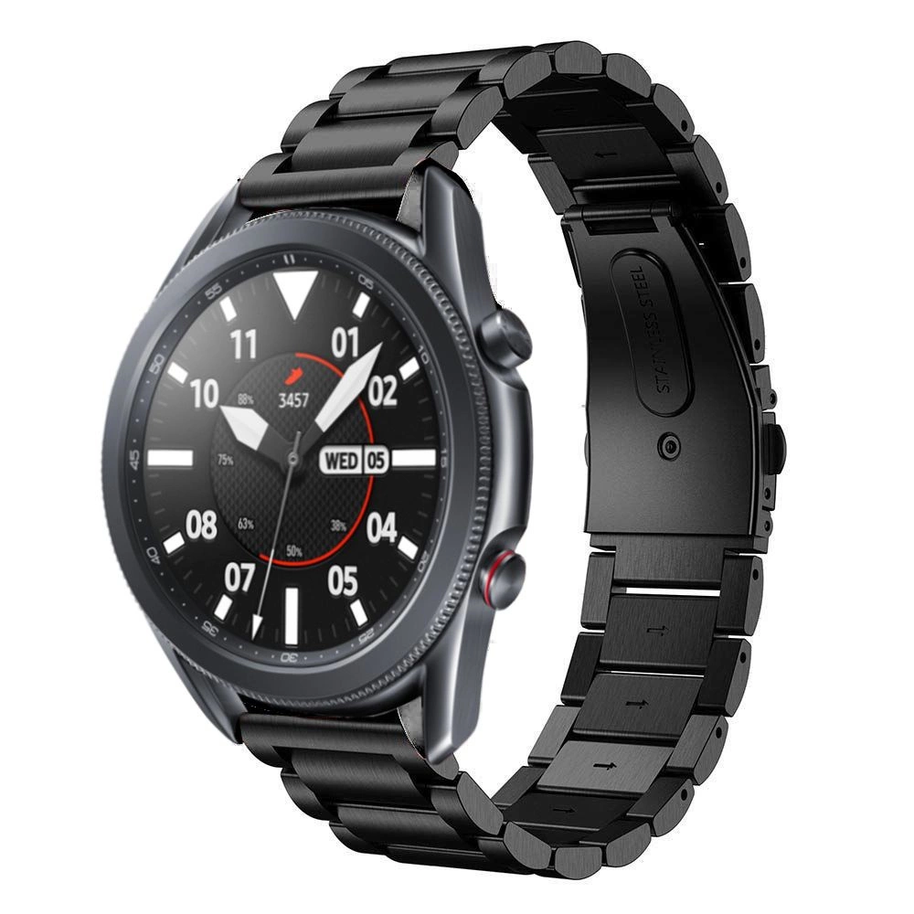 Tech-Protect Stainless Bracelet for Samsung Galaxy Watch 3 45mm - Blackeng