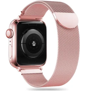 Tech-Protect MilaneseBand for Apple Watch 4 / 5 / 6 / 7 / 8 / 9 / SE (38/40/41 mm) - Pinkeng
