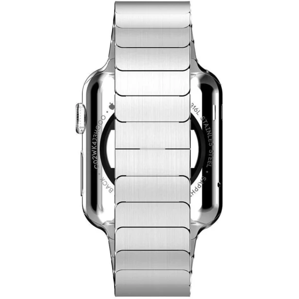 Tech-Protect LinkBand for Apple Watch 4 / 5 / 6 / 7 / 8 / 9 / SE / Ultra 1 / 2 (42/44/45/49 mm) - Silvereng