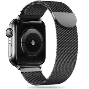 Tech-Protect MilaneseBand for Apple Watch 4 / 5 / 6 / 7 / 8 / 9 / SE (38/40/41 mm) - blackeng