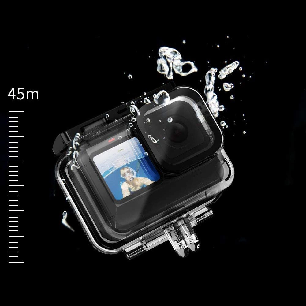 Tech-Protect Waterproof Case for GoPro Hero 9 / 10 / 11 / 12 - transparenteng