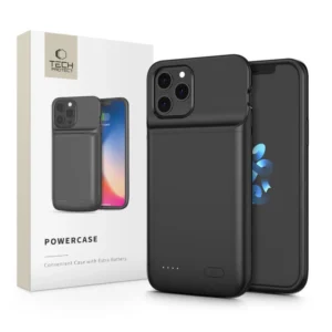 Tech-Protect PowerCase for iPhone 12 / 12 Pro with 4800mAh Powerbank - Blackeng