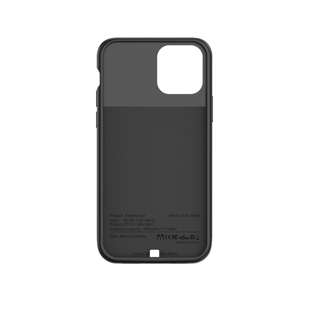 Tech-Protect PowerCase for iPhone 12 / 12 Pro with 4800mAh Powerbank - Blackeng