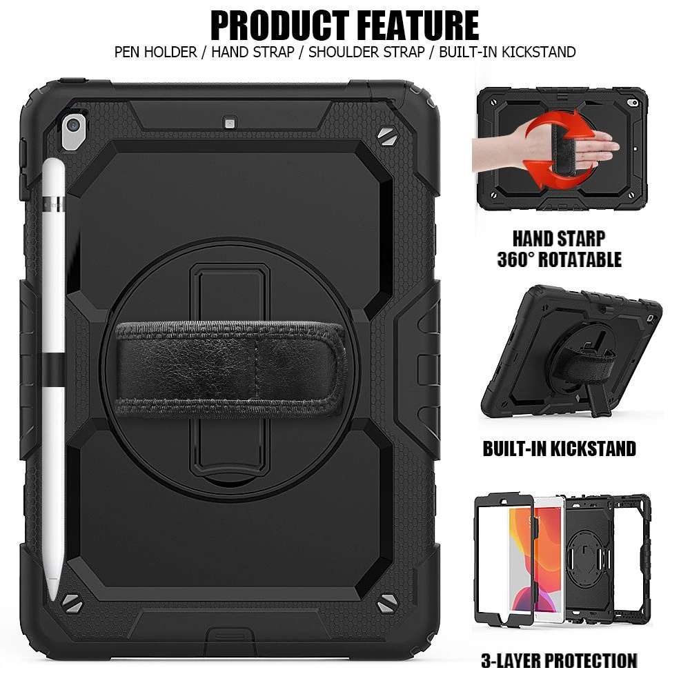 Tech-Protect Solid360 Case for iPad 10.2" 7/8/9 2019-2021 - Blackeng