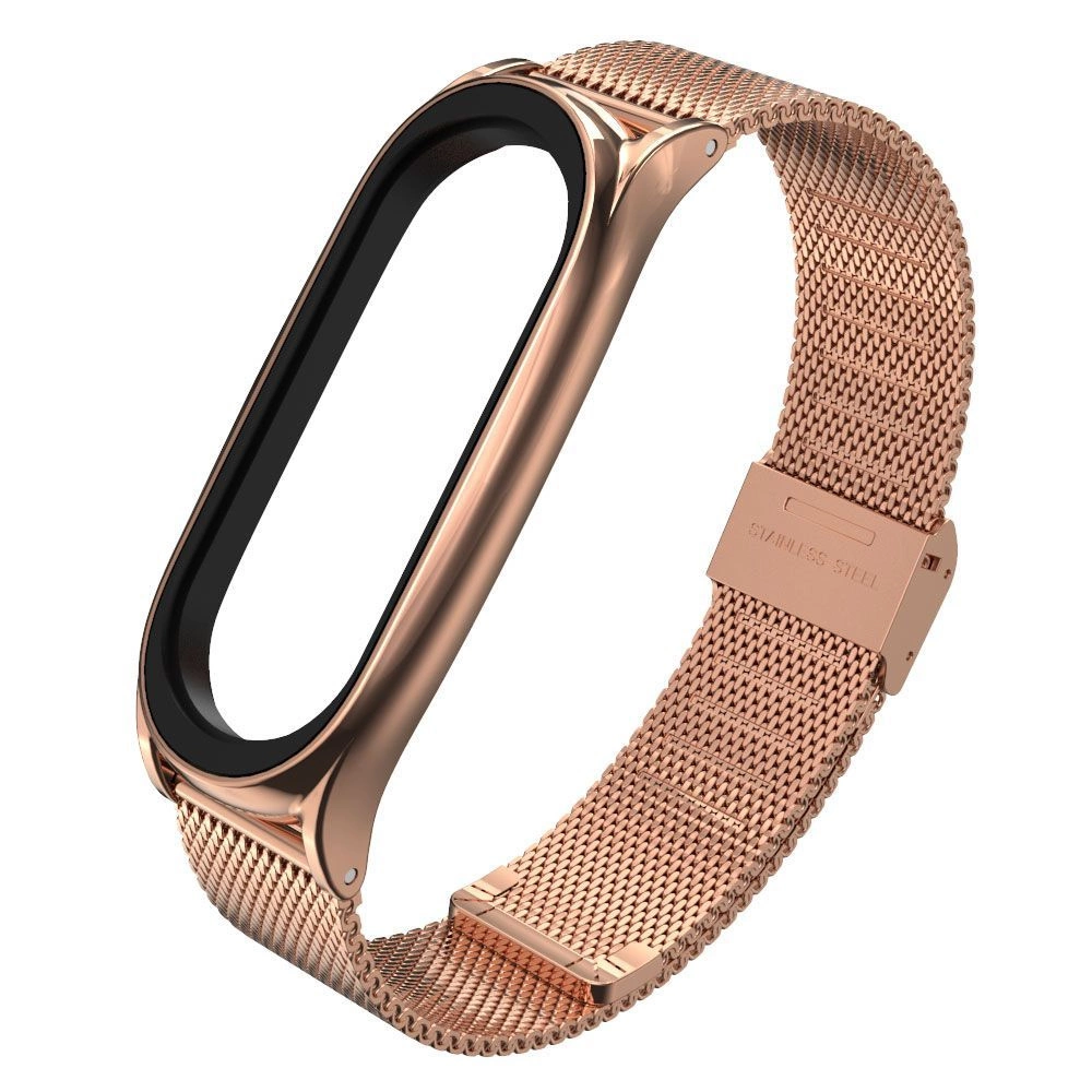 Tech-Protect MilaneseBand Strap for Xiaomi Mi Smart Band 5 / 6 / 6 NFC - Pinkeng