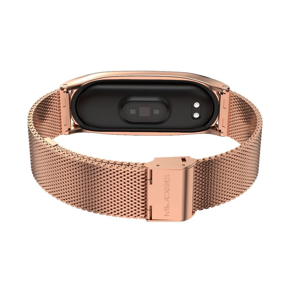Tech-Protect MilaneseBand Strap for Xiaomi Mi Smart Band 5 / 6 / 6 NFC - Pinkeng