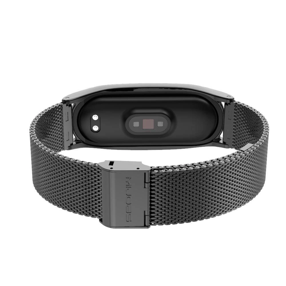 Tech-Protect MilaneseBand Strap for Xiaomi Mi Smart Band 5 / 6 / 6 NFC - Blackeng