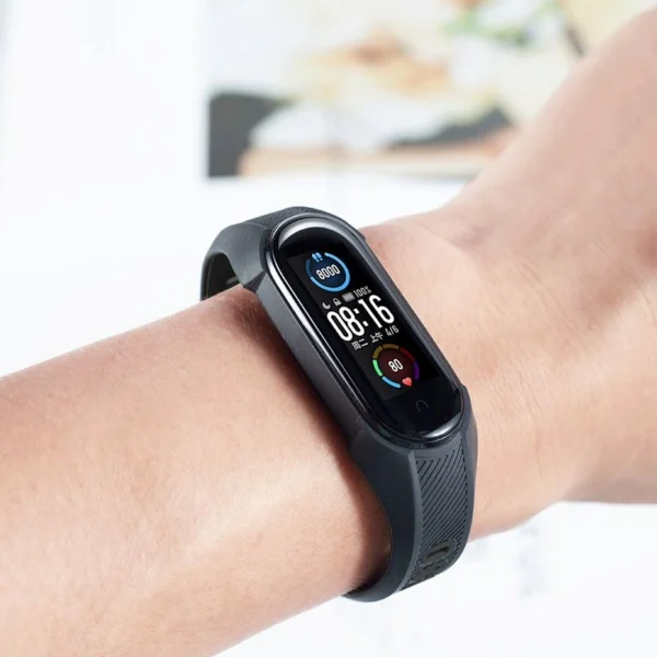Tech-Protect Armor Strap for Xiaomi Mi Smart Band 5 / 6 / 6 NFC - Blackeng
