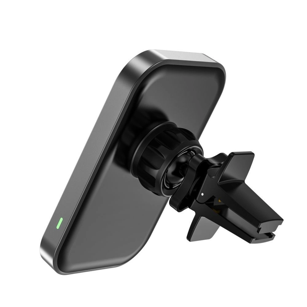 Tech-Protect CW19 MagSafe magnetic car holder with 15W inductive charger for air vent - blackeng
