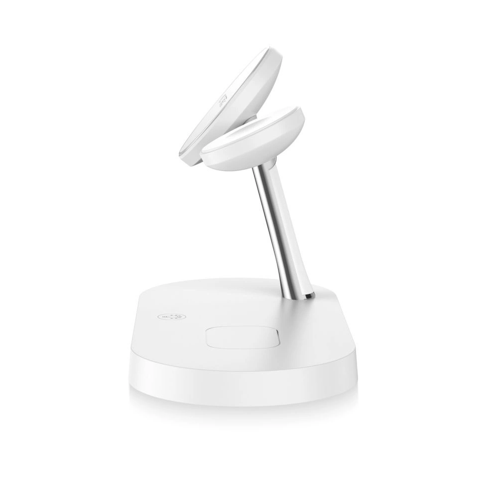 Tech-Protect A12 3in1 MagSafe Inductive Charger for Smartphone/Headphones/Smartwatch - Whiteeng