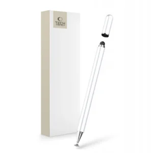 Tech-Protect Charm Stylus - White/Silvereng