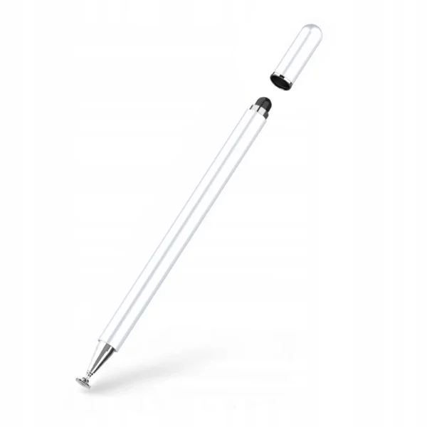 Tech-Protect Charm Stylus - White/Silvereng