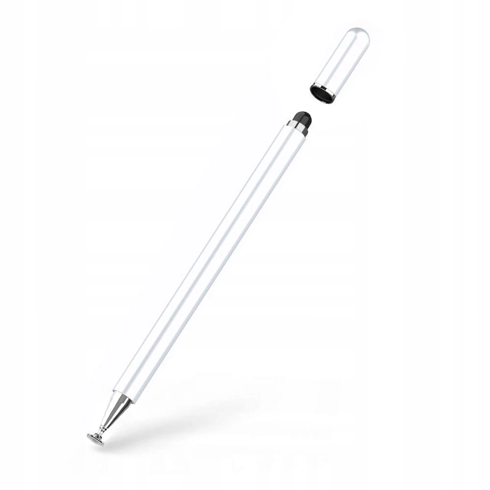 Tech-Protect Charm Stylus - White/Silvereng