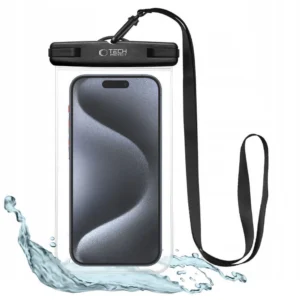 Tech-Protect UWC7 waterproof case universal for smartphones up to 6.9" - blackeng