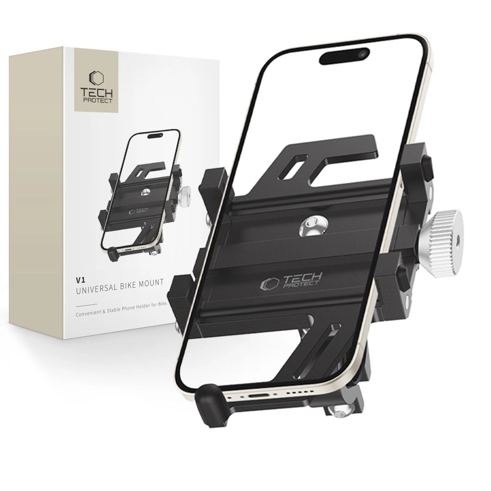Tech-Protect V1 Universal Bike Phone Holder - Blackeng