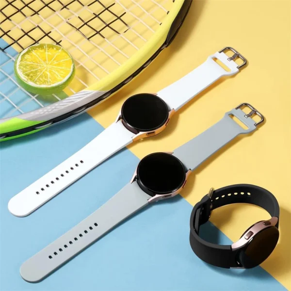 Tech-Protect IconBand for Samsung Galaxy Watch 4 / 5 / 5 Pro / 6 / 7 / FE - Whiteeng