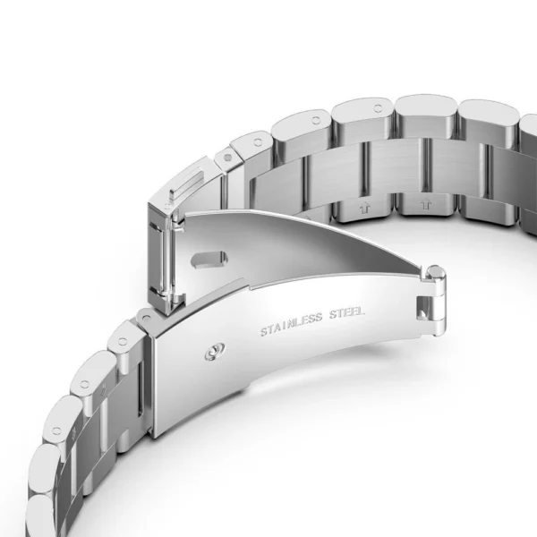 Tech-Protect Stainless Bracelet for Samsung Galaxy Watch 4 / 5 / 5 Pro / 6 / 7 / FE - Blackeng