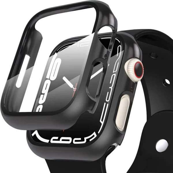 Tech-Protect Defense360 Case for Apple Watch 7 / 8 / 9 (45mm) - Blackeng