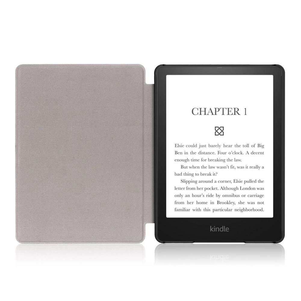 Tech-Protect SmartCase for Kindle Paperwhite V / 5 / Signature Edition - Blue with Sakura Flowerseng