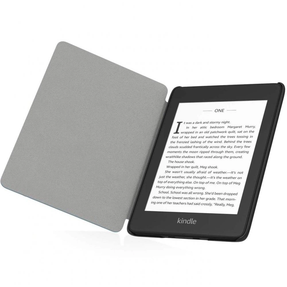 Tech-Protect SmartCase for Kindle Paperwhite V / 5 / Signature Edition - Blue with Sakura Flowerseng