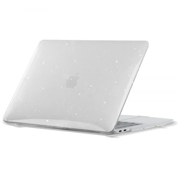 Tech-Protect SmartShell Case for MacBook Air 13" 2018-2020 - Clear-Glittereng