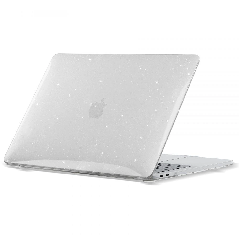 Tech-Protect SmartShell Case for MacBook Air 13" 2018-2020 - Clear-Glittereng