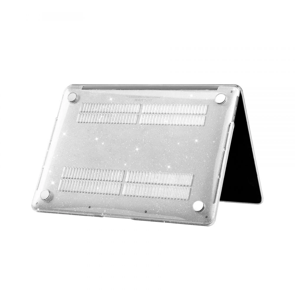 Tech-Protect SmartShell Case for MacBook Air 13" 2018-2020 - Clear-Glittereng