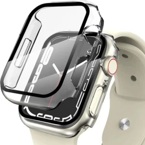 Tech-Protect Defense360 Case for Apple Watch 7 / 8 / 9 (41 mm) - Transparenteng