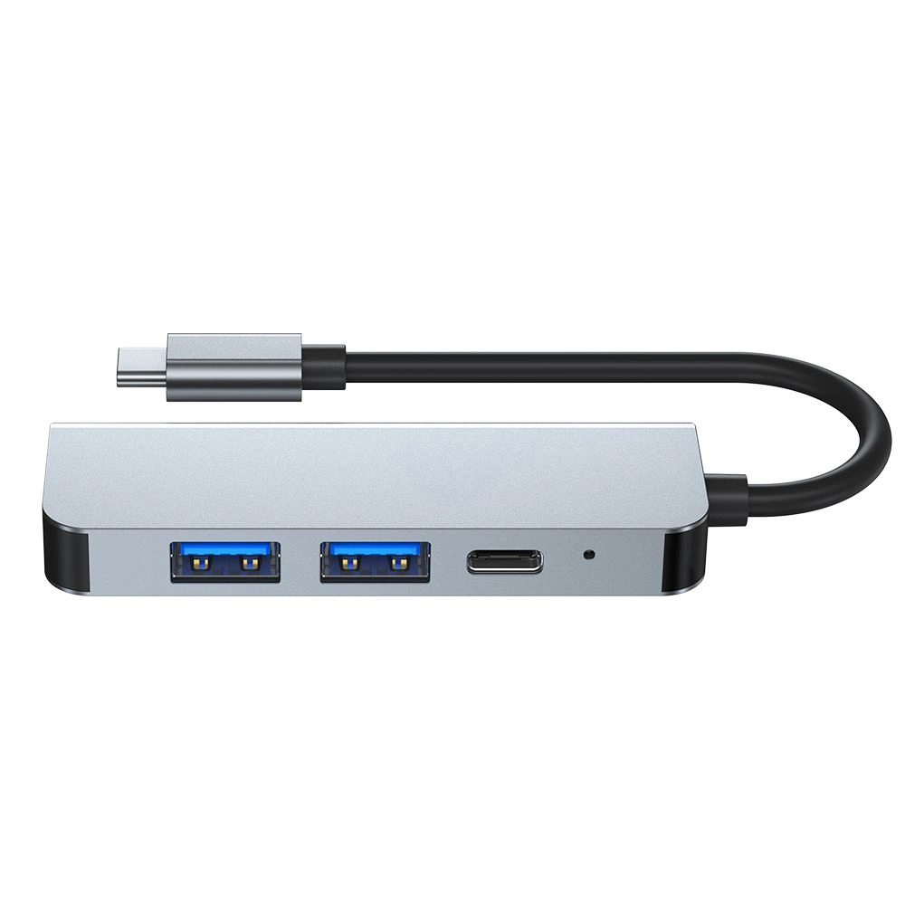 HUB Tech-Protect V2 4in1 USB-C - USB-A 3.0 / USB-A 2.0 / USB-C / HDMI - grayeng