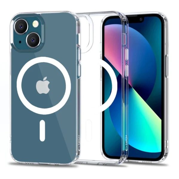 Tech-Protect MagMat MagSafe iPhone 13 Case - Cleareng
