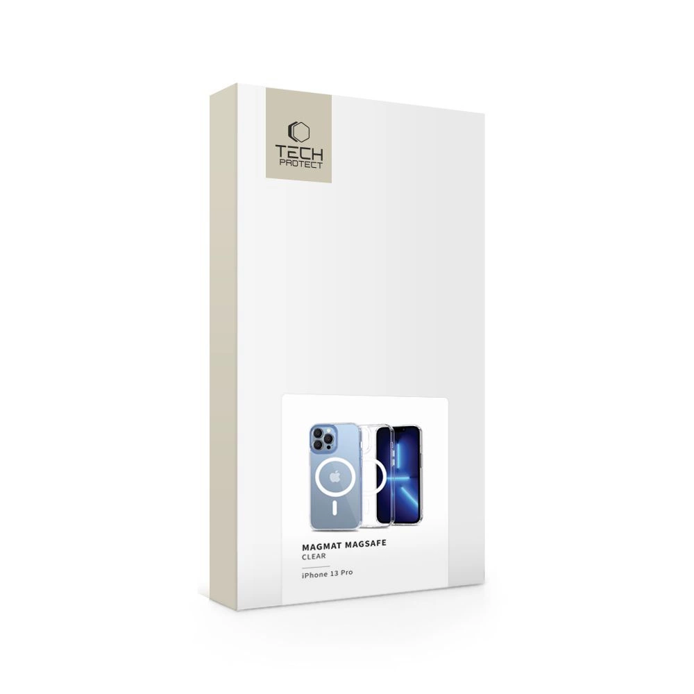 Tech-Protect MagMat MagSafe iPhone 13 Case - Cleareng