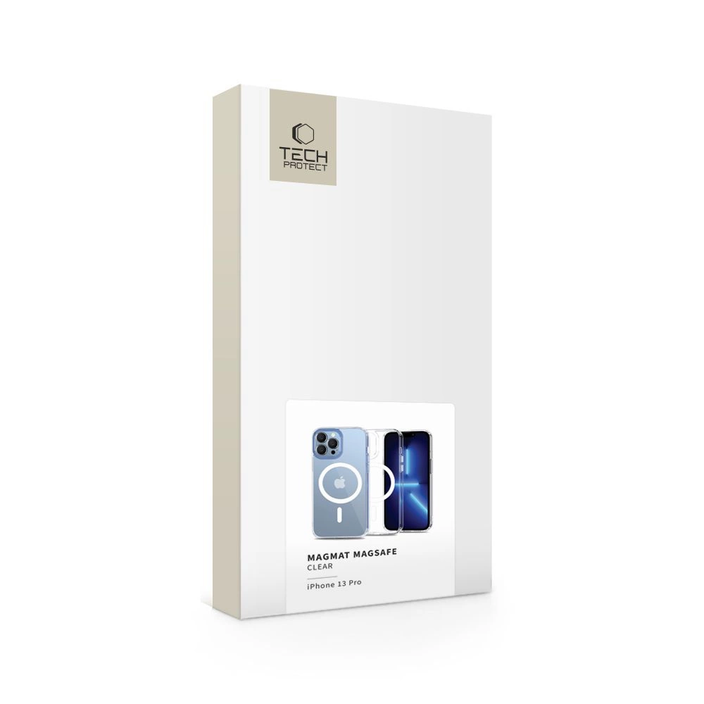 Tech-Protect MagMat MagSafe iPhone 13 Pro Case - Cleareng