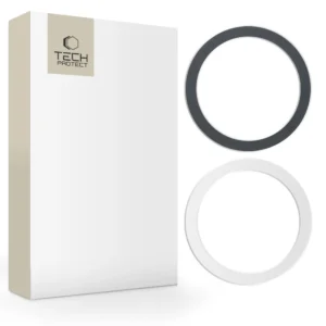 Tech-Protect MagMat MagSafe magnetic ring universal - black / silver (2 pcs.)eng