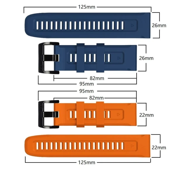 Tech-Protect IconBand strap for Garmin Fenix 3 / 5X / 3HR / 5X Plus / 6X / 6X Pro / 7X - greeneng