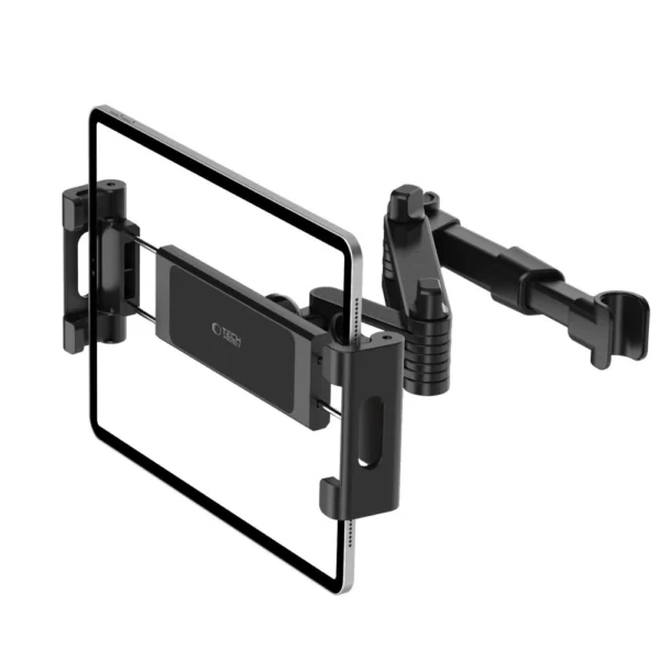 Tech-Protect V1 Telescopic Car Headrest Phone Holder - Blackeng