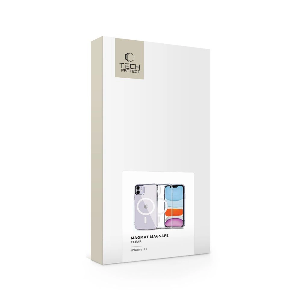 Tech-Protect MagMat MagSafe iPhone 11 Case - Cleareng