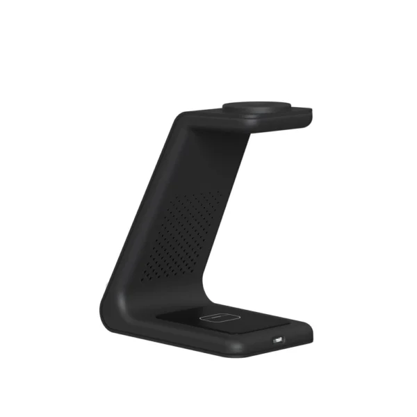 Tech-Protect A7 10W inductive charger in the form of a 3-in-1 stand for smartphone / headphones / smartwatch - blackeng