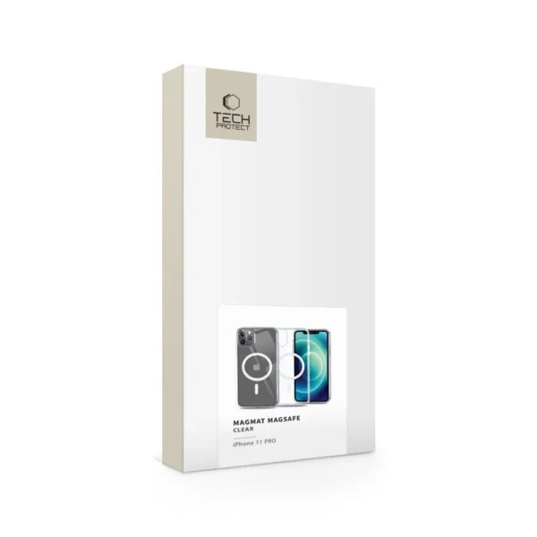 Tech-Protect MagMat MagSafe iPhone 11 Pro Case - Cleareng
