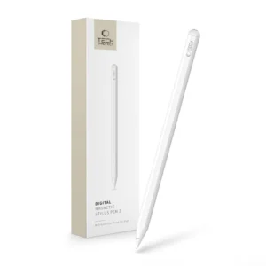 Tech-Protect Digital Magnetic Stylus Pen 2 Magnetic for iPad Tablet - Whiteeng