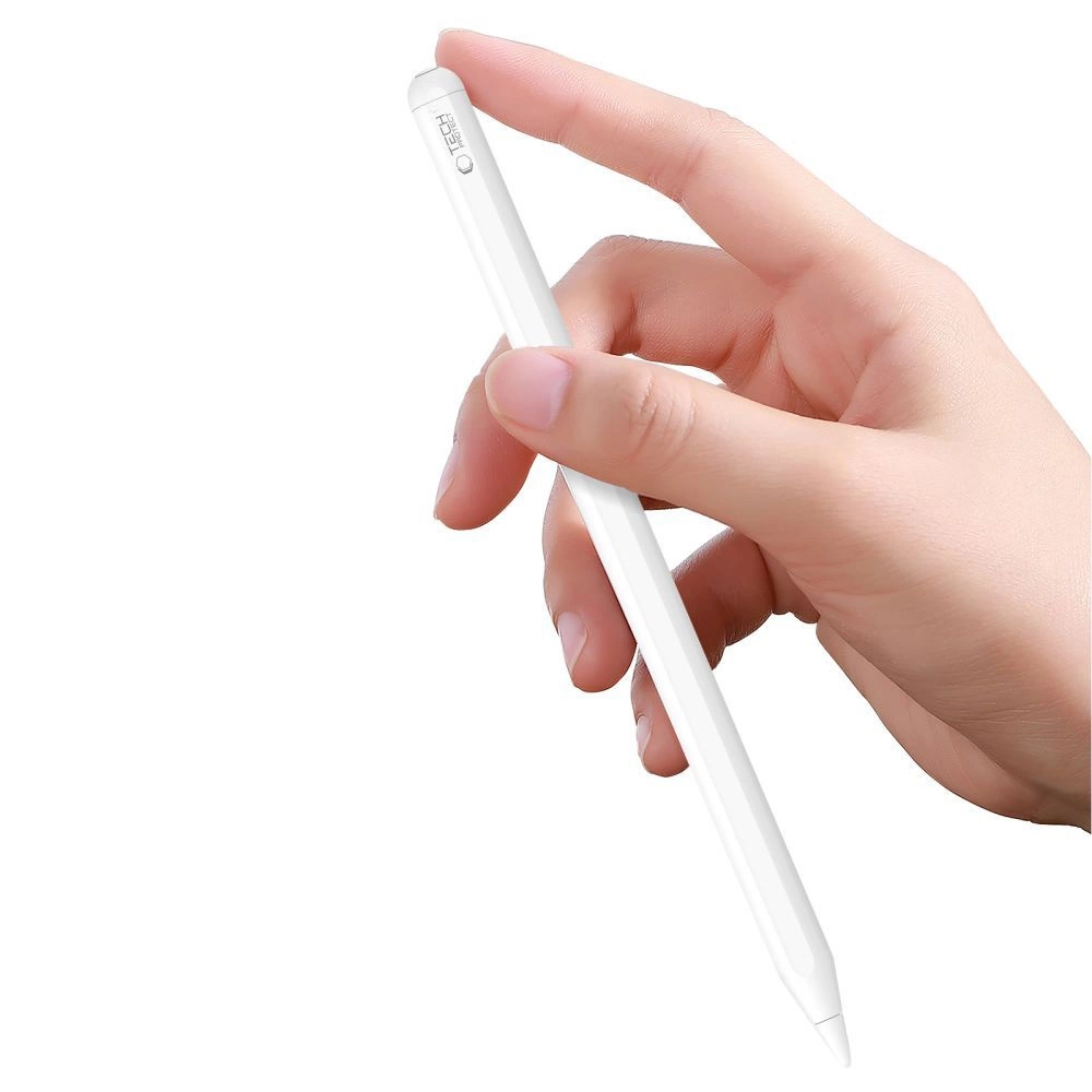 Tech-Protect Digital Magnetic Stylus Pen 2 Magnetic for iPad Tablet - Whiteeng