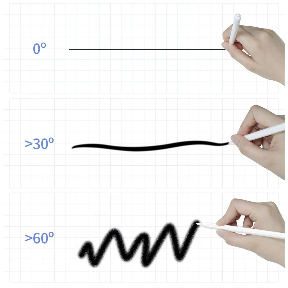 Tech-Protect Digital Magnetic Stylus Pen 2 Magnetic for iPad Tablet - Whiteeng