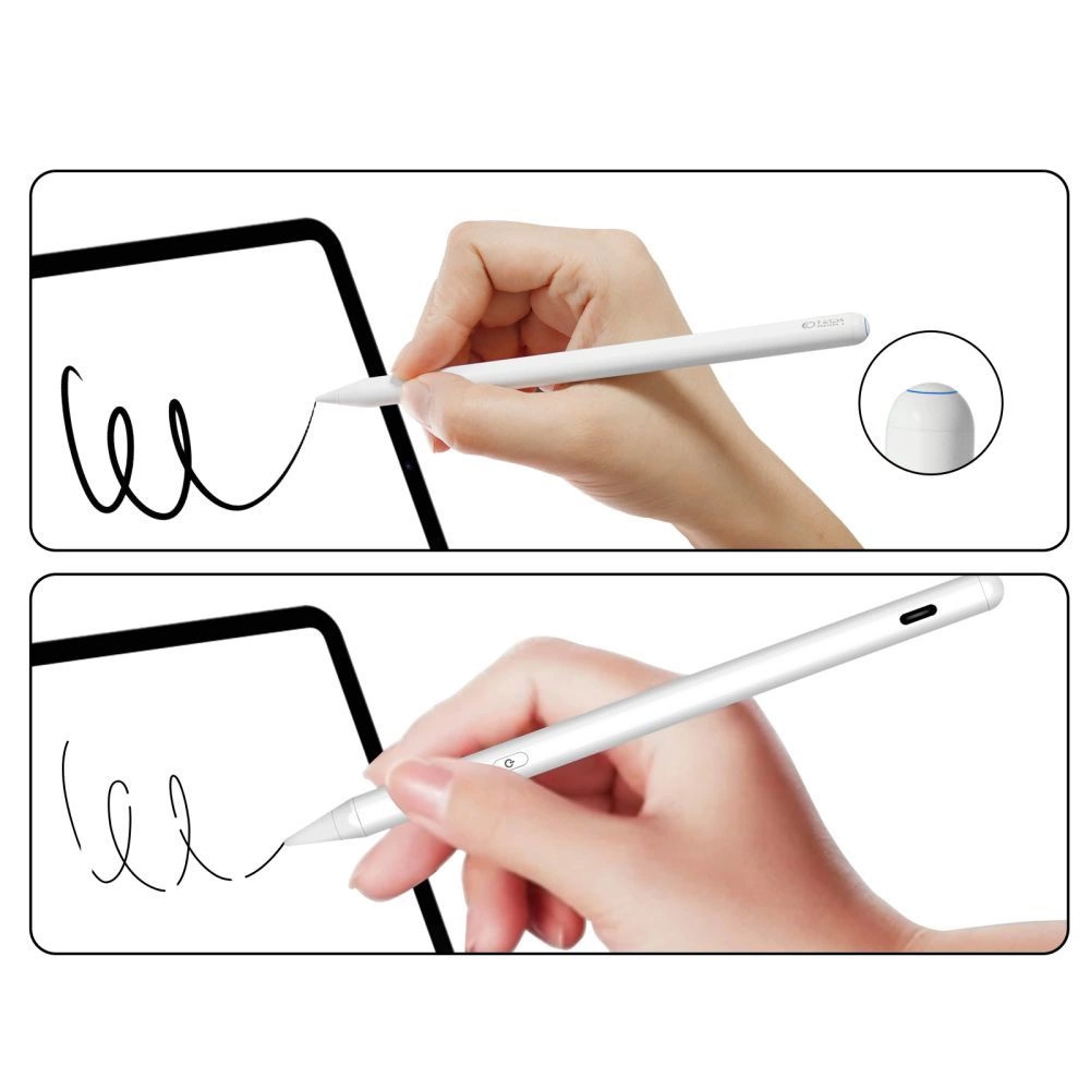 Tech-Protect Digital Magnetic Stylus Pen 2 Magnetic for iPad Tablet - Whiteeng