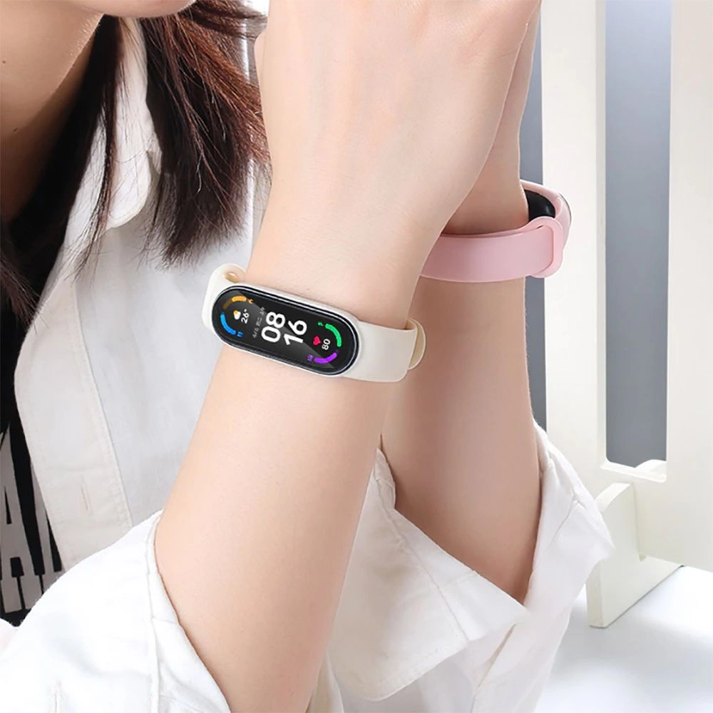 Tech-Protect IconBand Strap for Xiaomi Mi Smart Band 5 / 6 / 7 / NFC - Pinkeng