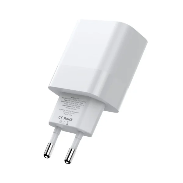 Tech-Protect C30W charger USB-C PD 30W / USB-A QC 3.0 - whiteeng