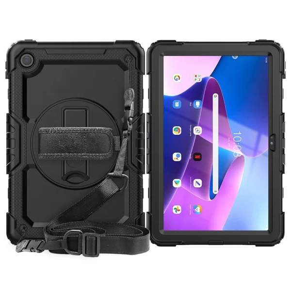 Tech-Protect Solid360 Case for Lenovo Tab M10 Plus (3rd gen.) 10.6" TB-125 / TB-128 - Blackeng