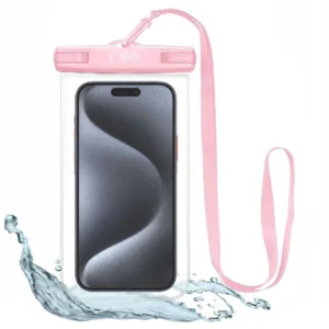 Tech-Protect Waterproof Case UWC7 waterproof for devices up to 6.9" - pinkeng