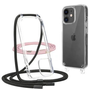 Tech-Protect FlexAir Chain Case for iPhone 11 - Black and Pinkeng