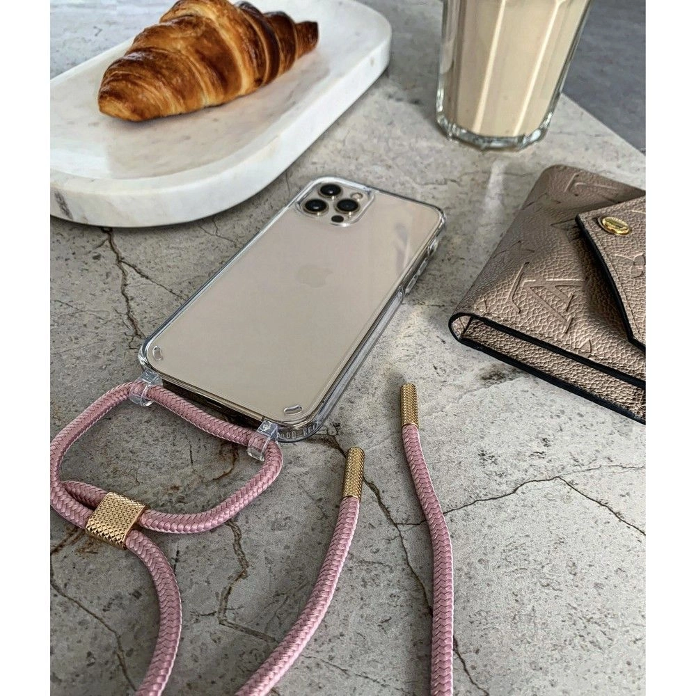 Tech-Protect FlexAir Chain Case for iPhone 11 - Black and Pinkeng