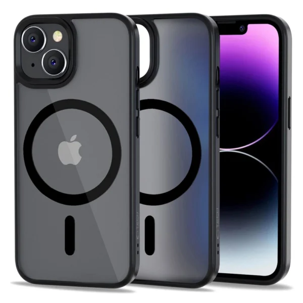 Tech-Protect MagMat MagSafe iPhone 14 Case - Matte Blackeng