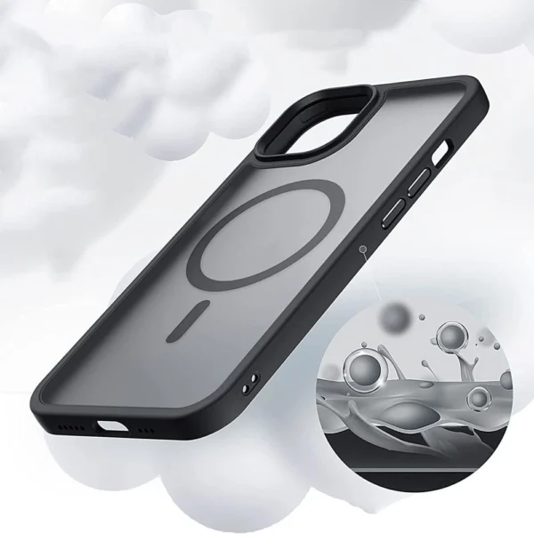 Tech-Protect MagMat MagSafe Case for iPhone 14 Pro Max - Matte Blackeng